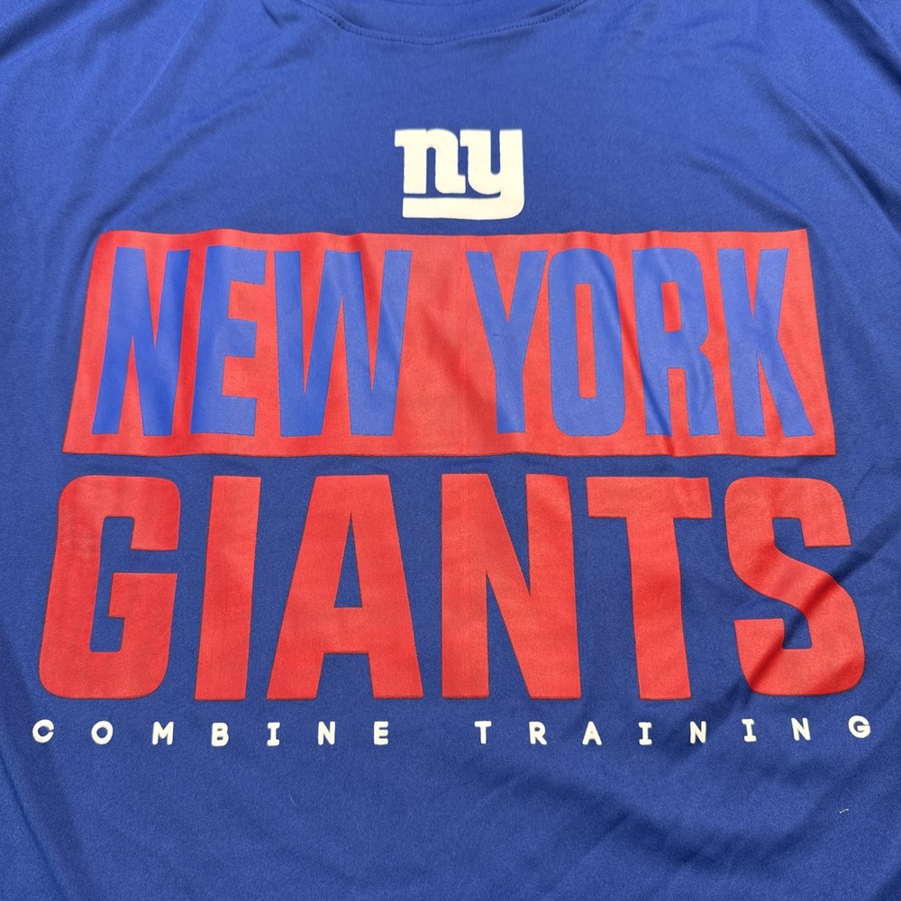New York Giants NFL Combine Training Shirt Mens XXL 2XL Team Apparel New Era